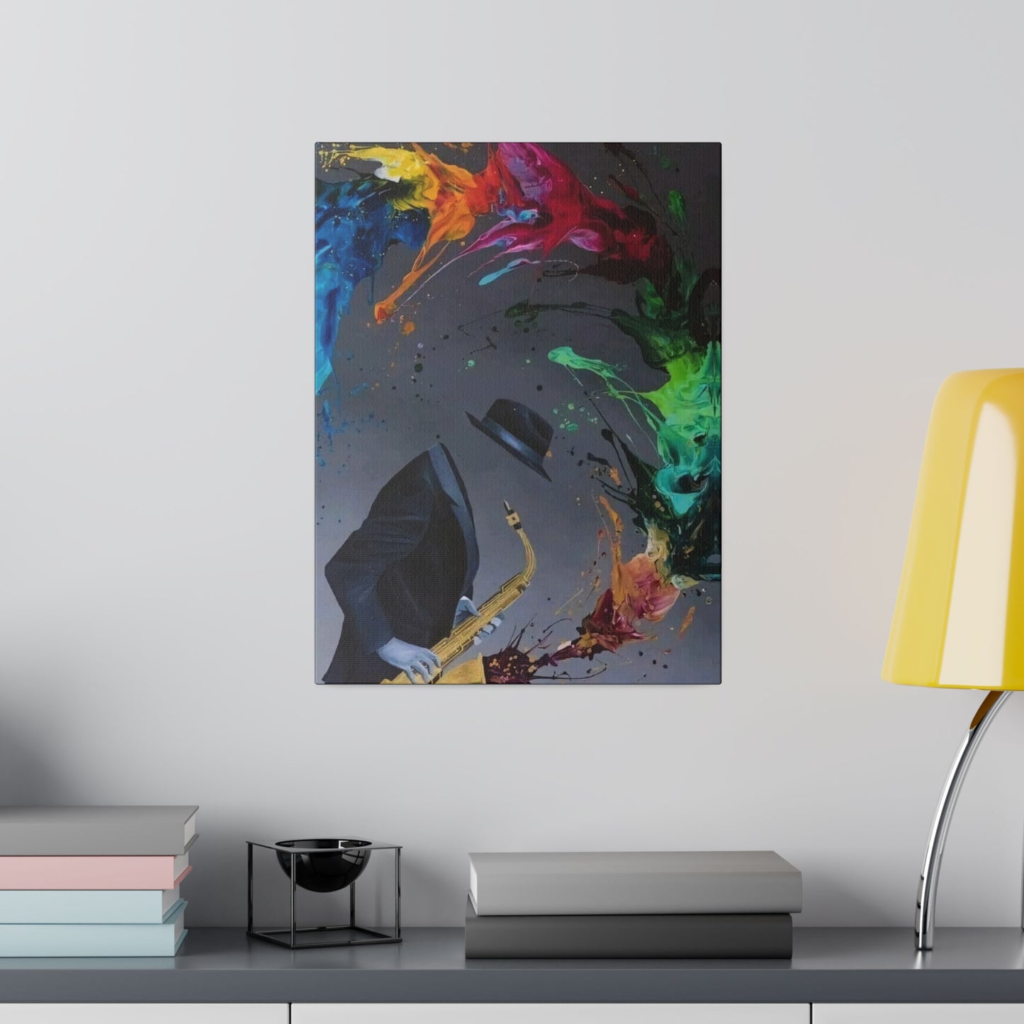 Saxophonist Symphony: Music-Inspired - Canvas