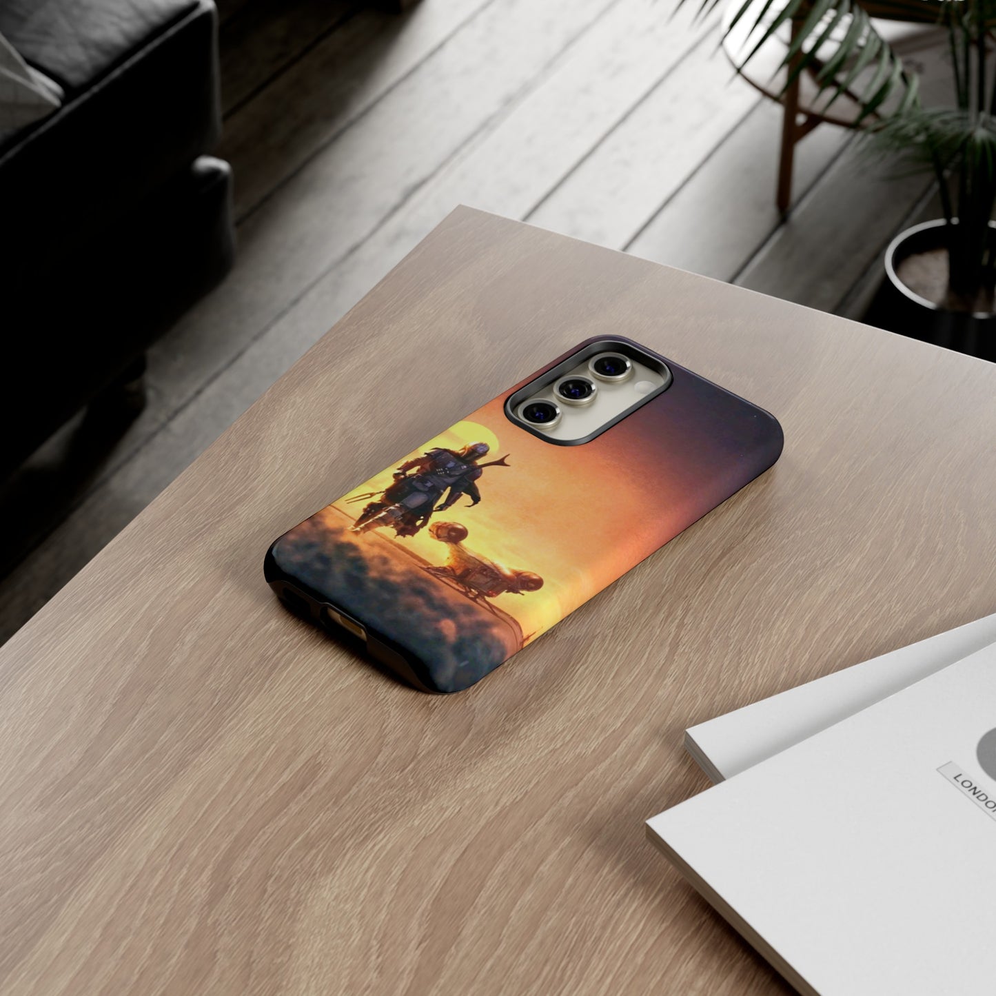 Star Wars Mandalorian Samsung Galaxy Cover: Protect Your Phone with the Force