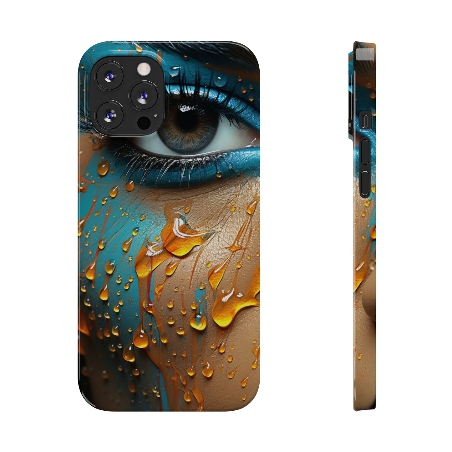 Tearful Eyes: iPhone 15, 14, 13, 12 Cases