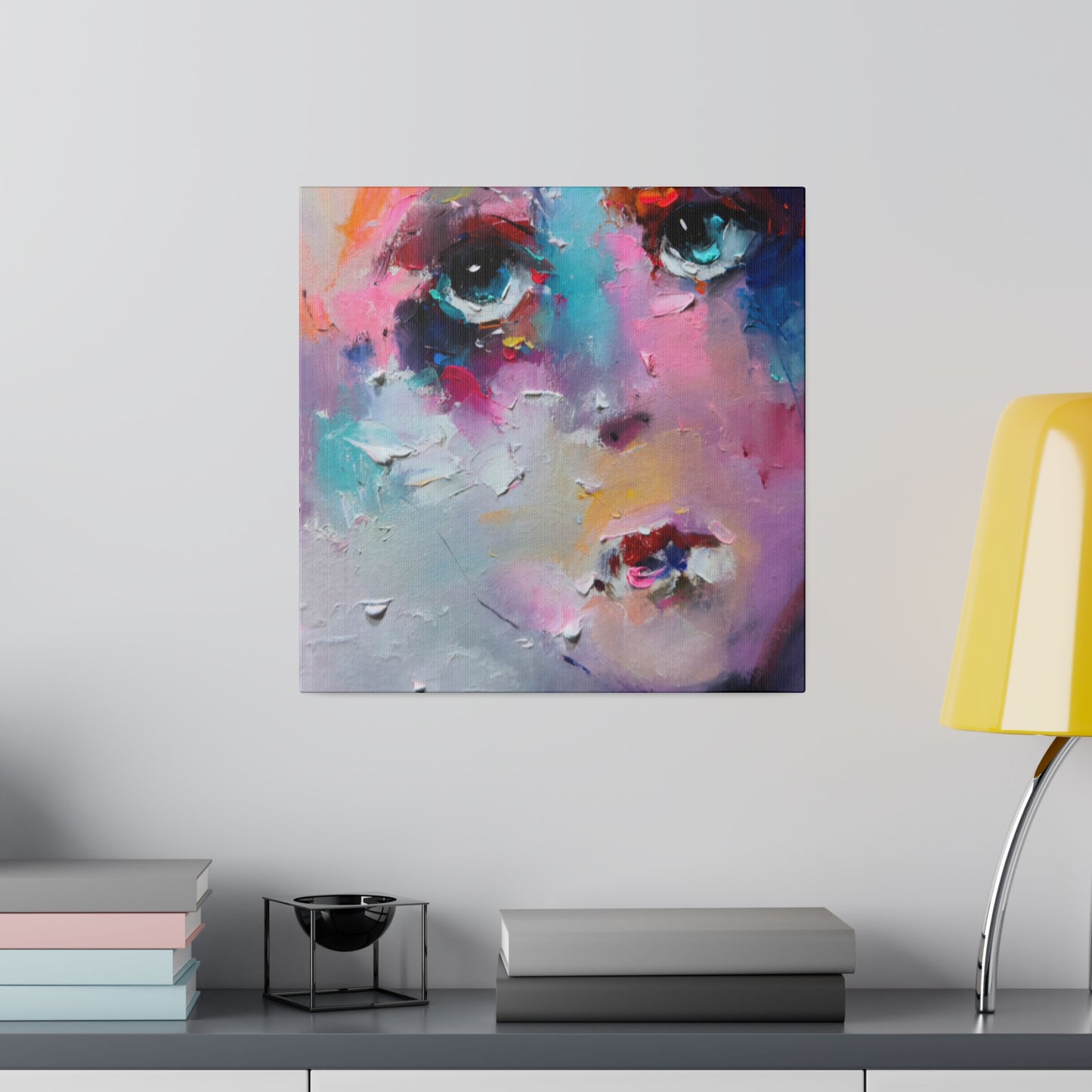Vivid Despair - A Colorful Sadness - Canvas