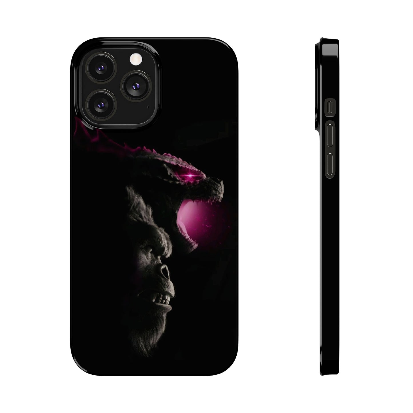 Godzilla x Kong New Age iPhone Cases: Unleash the Titans (Purple Edition)