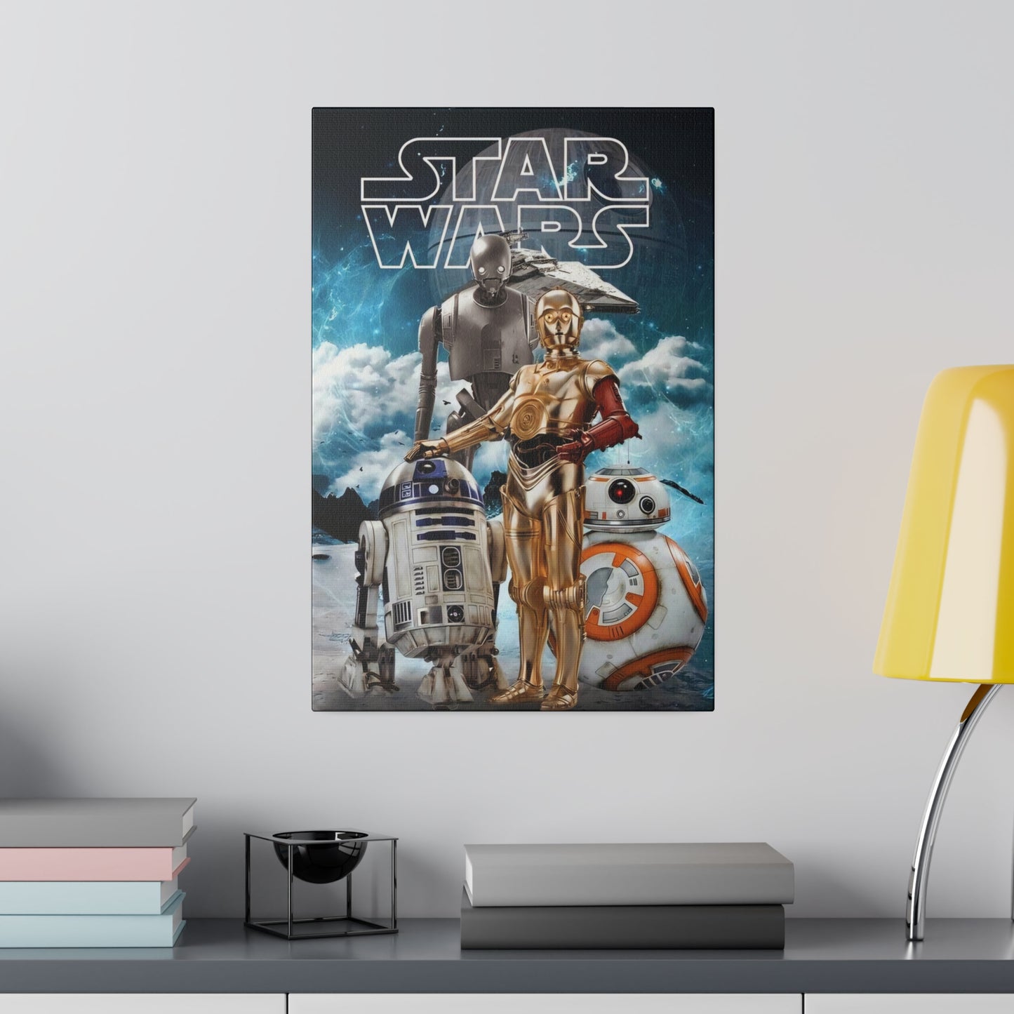 Star Wars R2-D2, BB-8 & C-3PO Canvas: Droid Magic