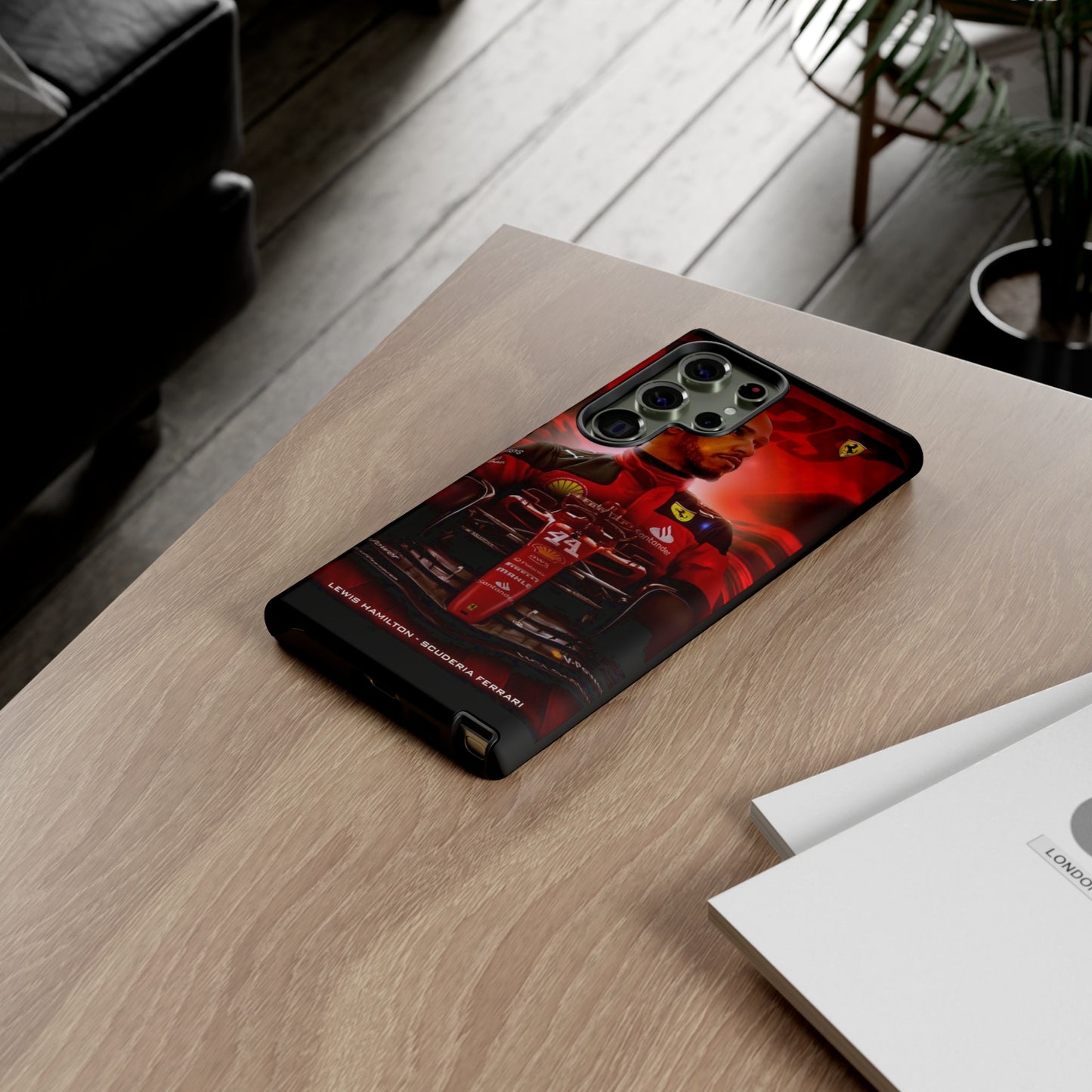 Ferrari Lewis Hamilton New Driver Samsung Galaxy Cases S24 S23 S22: Drive into Greatness!