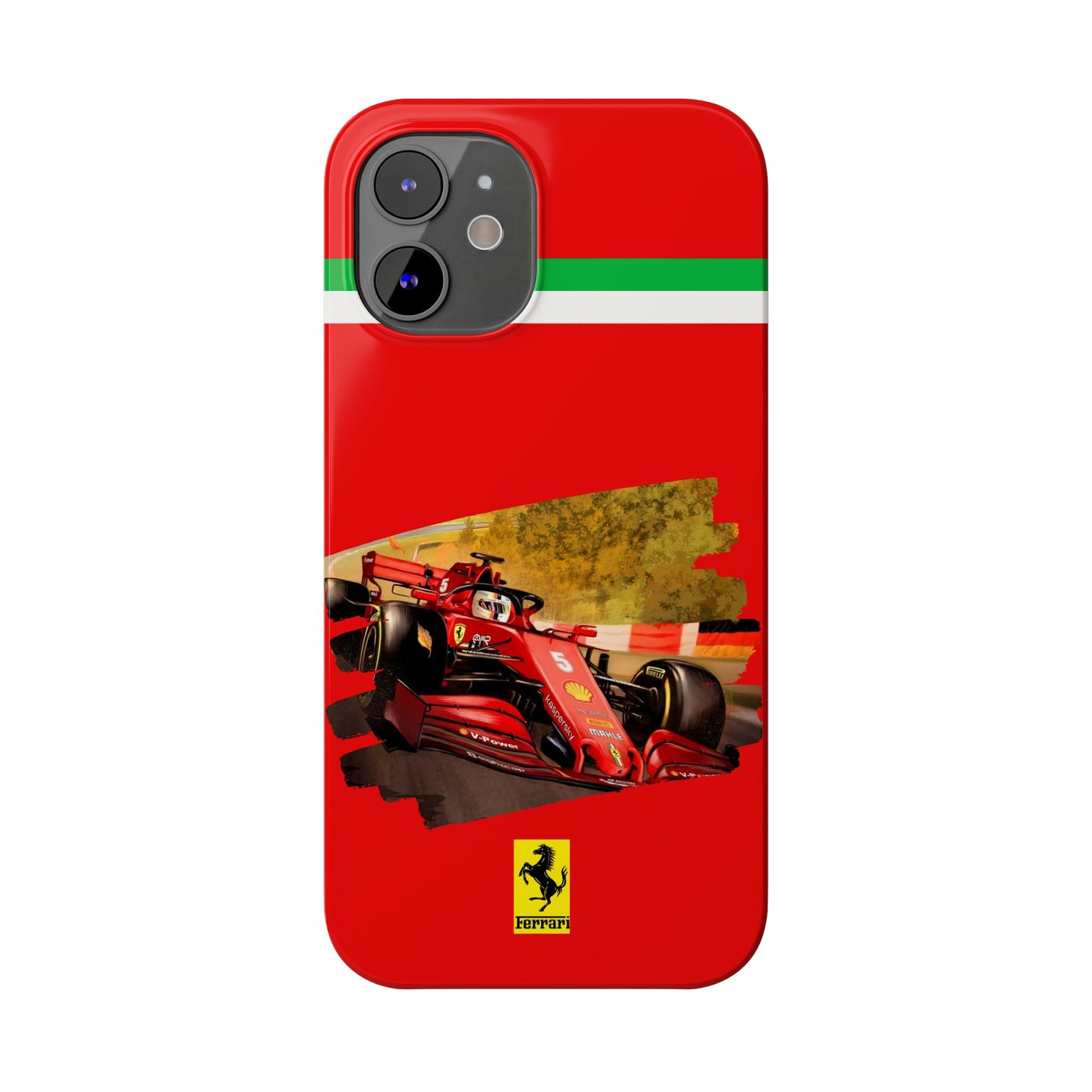 F1 Ferrari Red Edition Iphone Cases