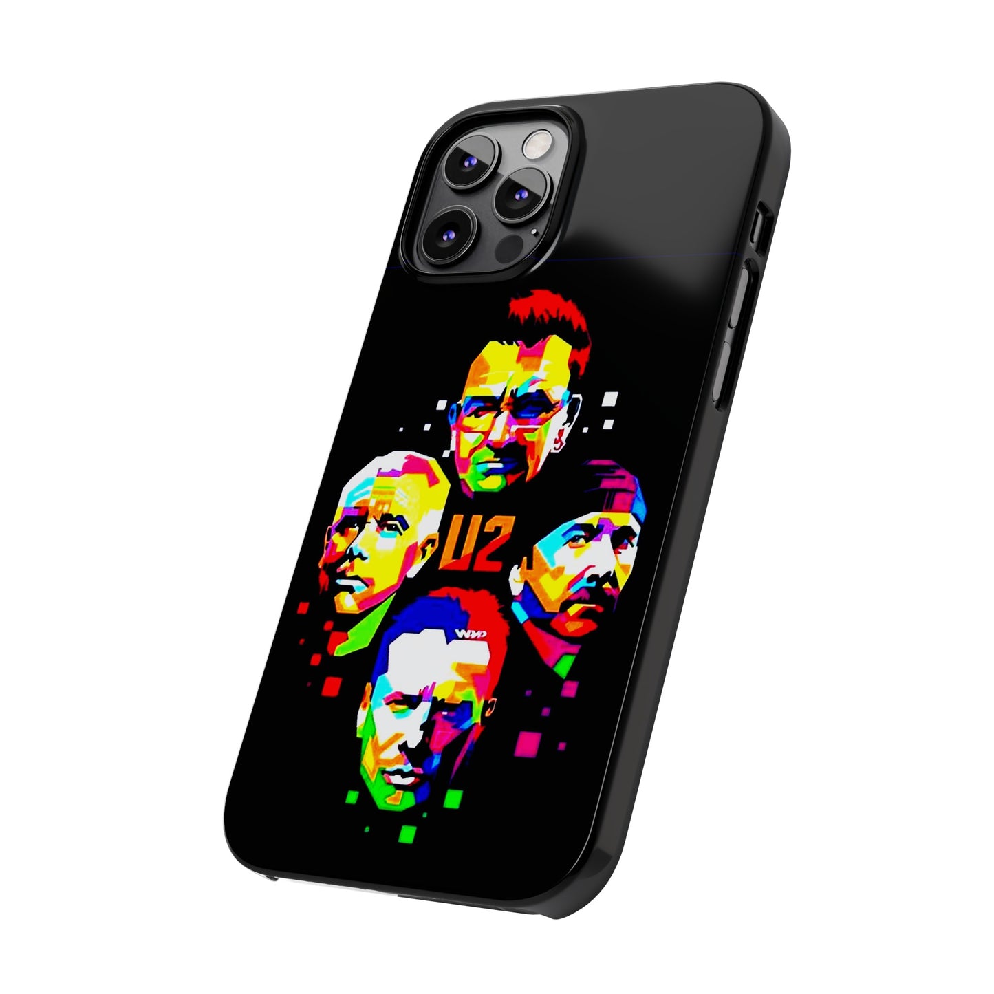 U2 IPhone 15, 14, 13, 12 Cases - Art Design