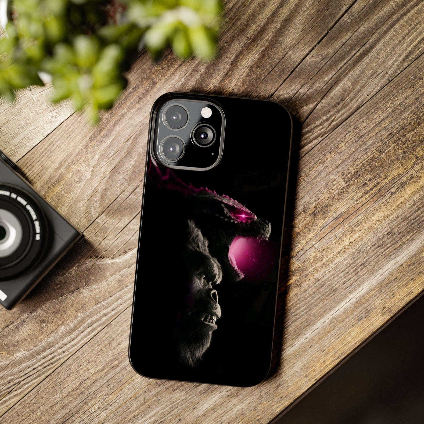 Godzilla x Kong New Age iPhone Cases: Unleash the Titans (Purple Edition)