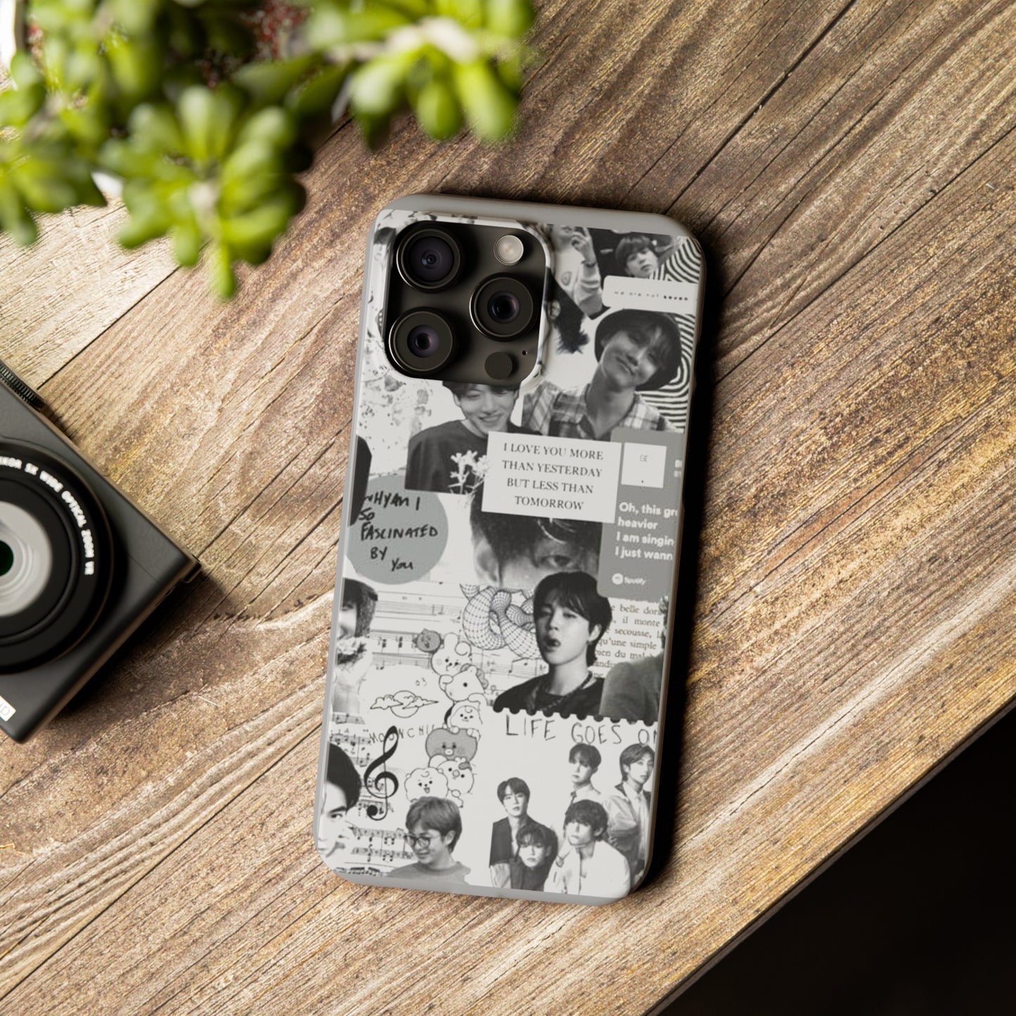 BTS IPhone 15, 14, 13, 12 Cases - The Wishes Edition