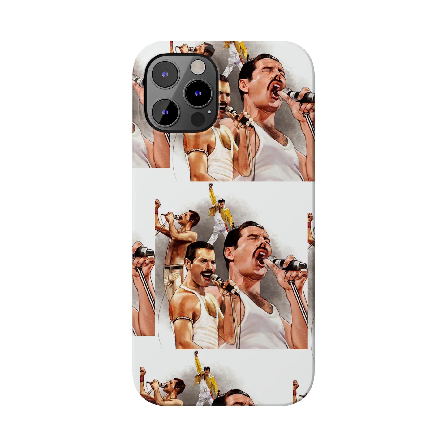 Freddie Mercury, Live, Queen, Iphone 15, 14, 13, 12 Cases