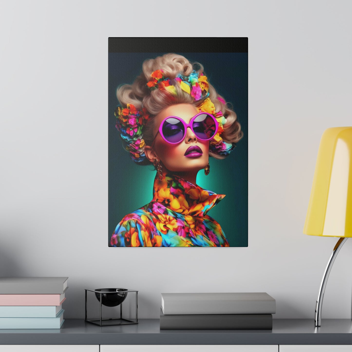 Vibrant Women: Colorful Art Style - Canvas