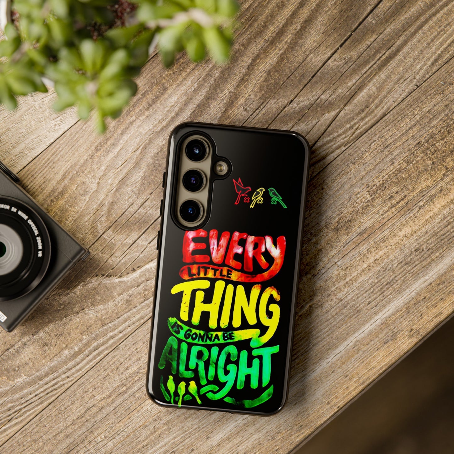 3 Little Birds - Bob Marley Samsung Galaxy Cover: Peace and Protection