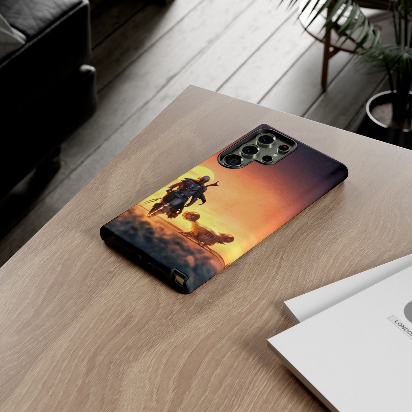 Star Wars Mandalorian Samsung Galaxy Cover: Protect Your Phone with the Force