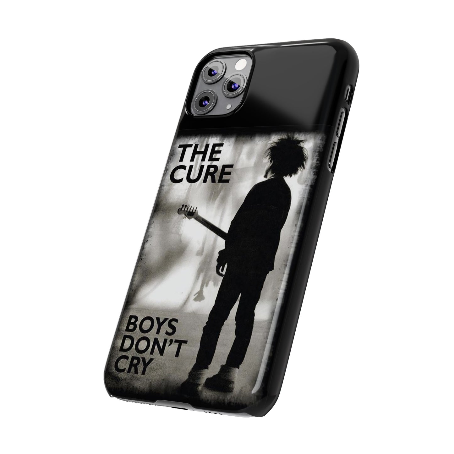 The Cure: Boys Don't Cry" iPhone Covers for 15, 14, 13, 12, 11