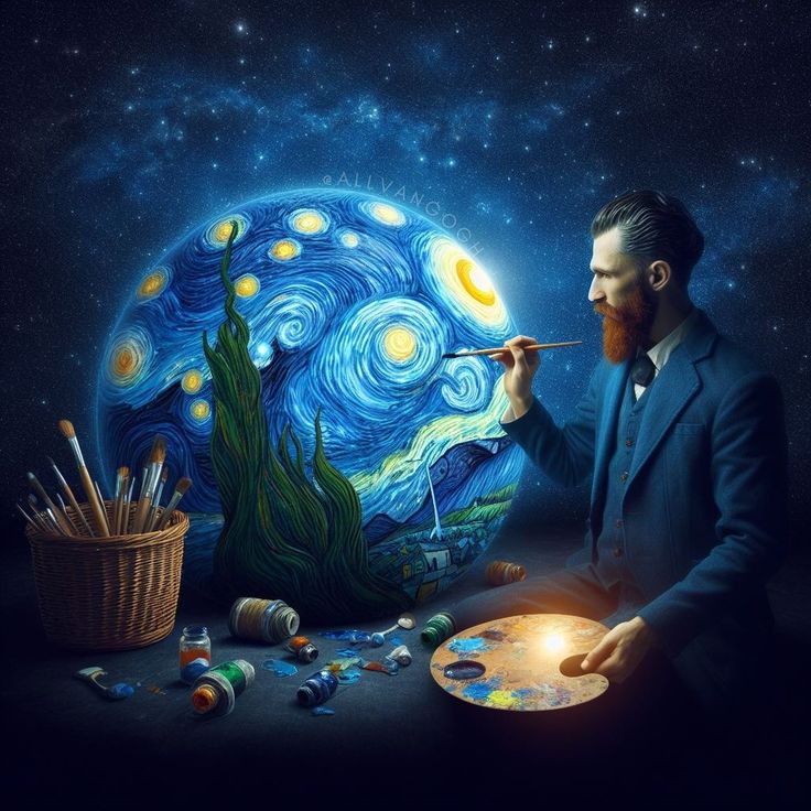 Canvas Van Gogh Style