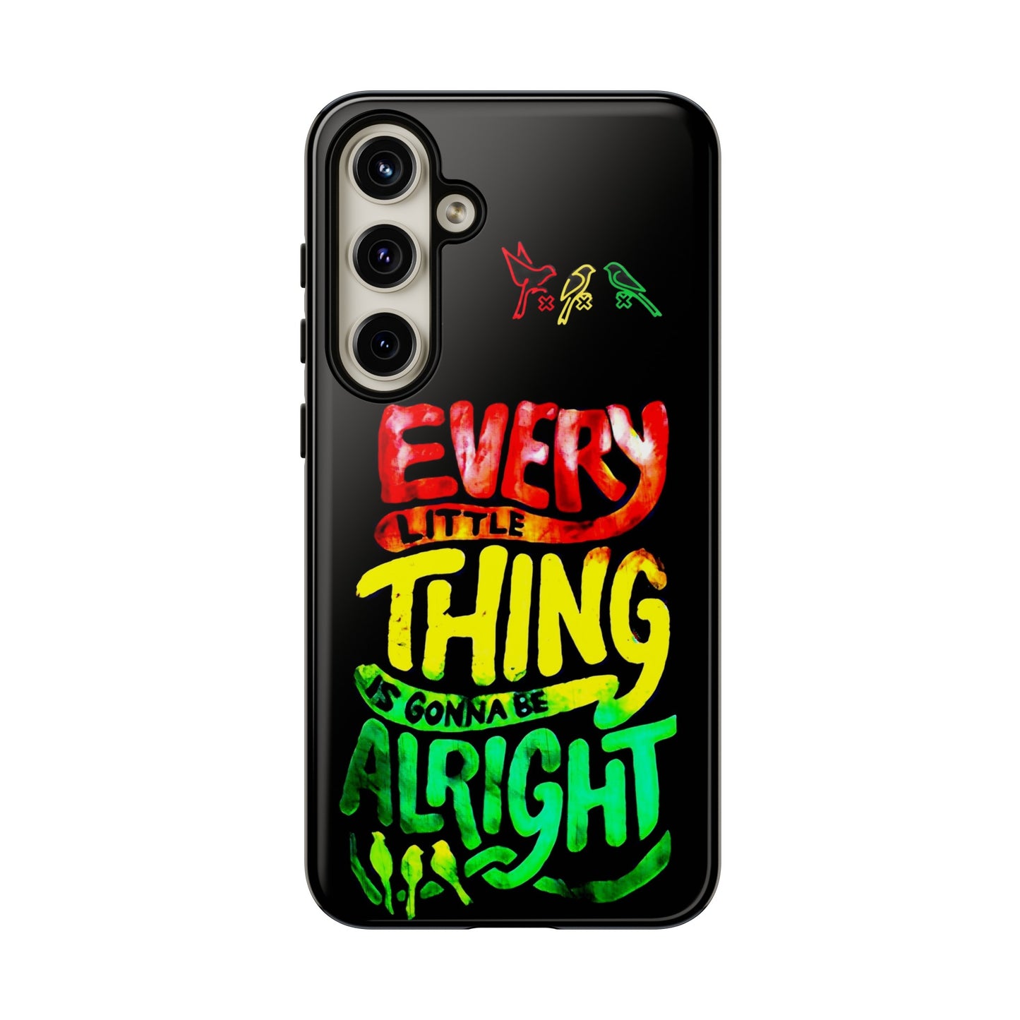 3 Little Birds - Bob Marley Samsung Galaxy Cover: Peace and Protection