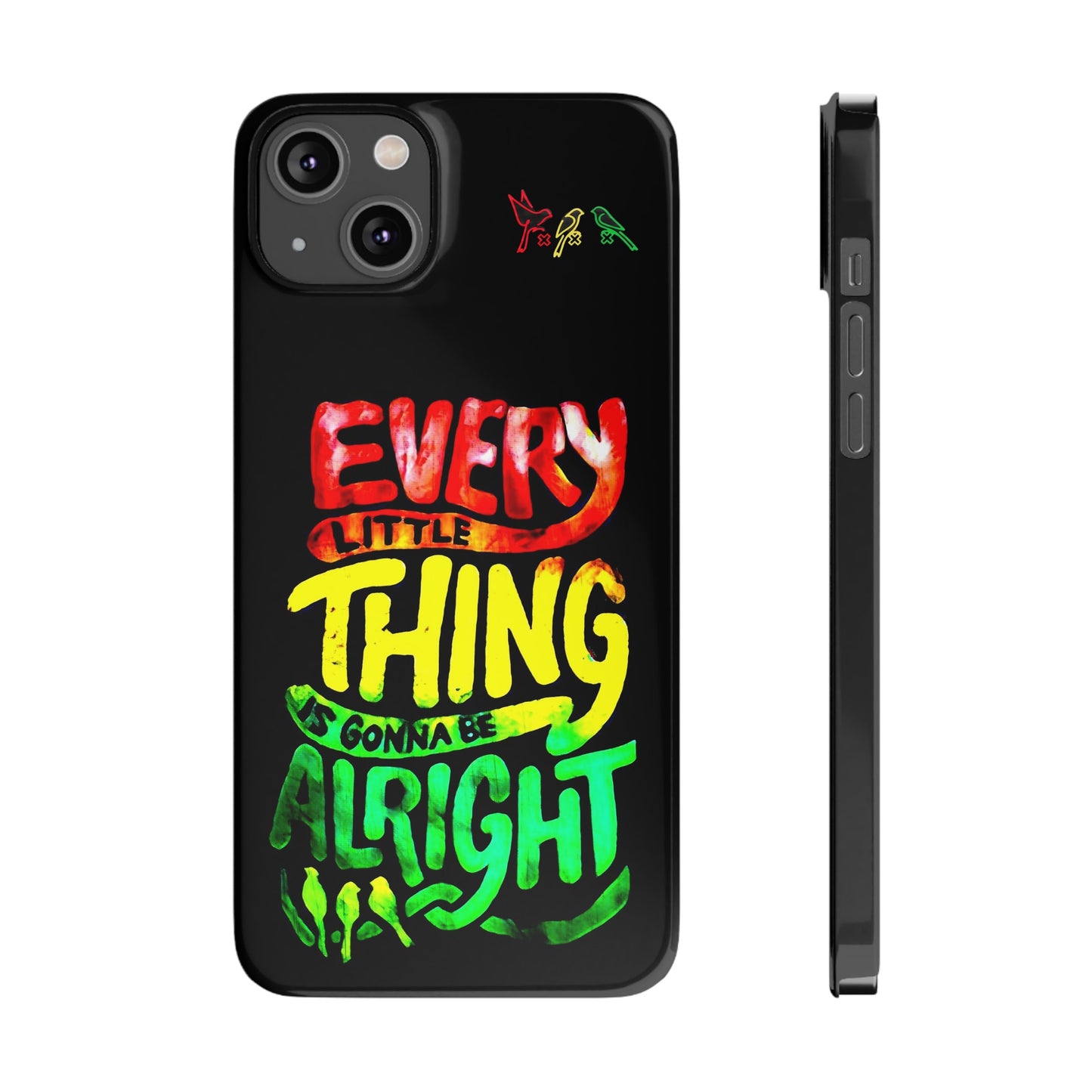 3 Little Birds - Bob Marley iPhone Cover: Peace and Protection