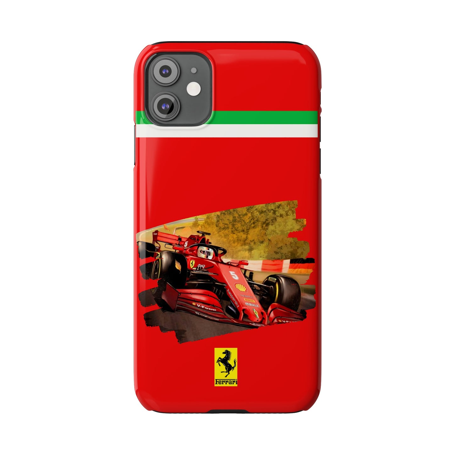 F1 Ferrari Red Edition Iphone Cases