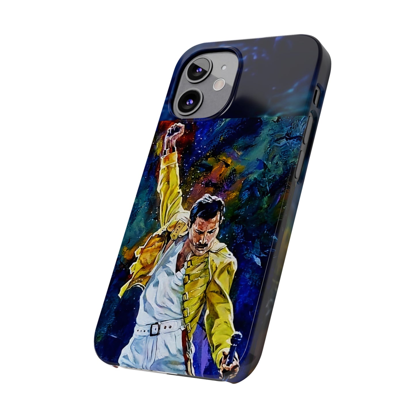 Queen, Freddie Mercury Live in Concert Iphone 15, 14, 13, 12 Cases