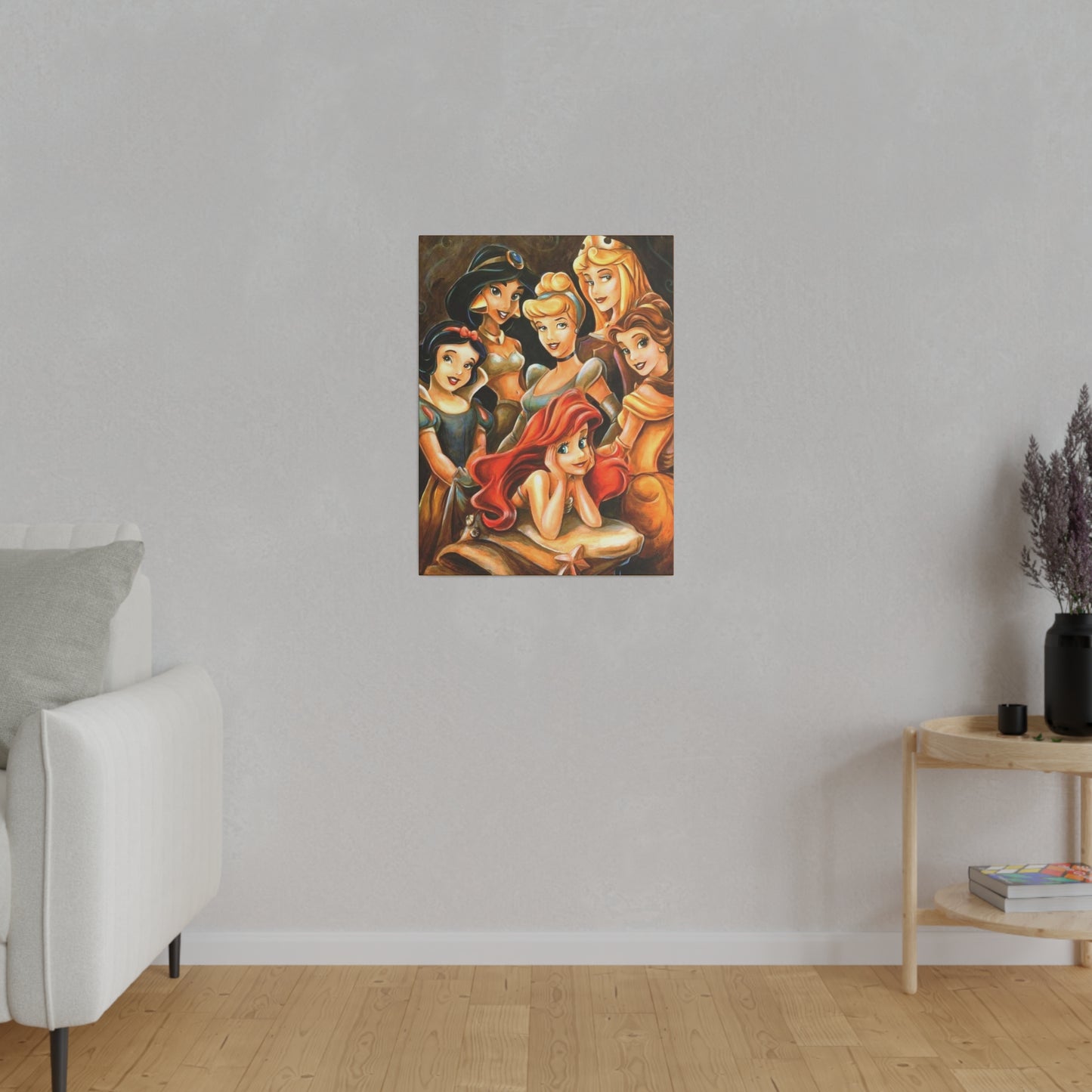 Ladies of Walt Disney: Enchanting Princesses Collection - Canvas
