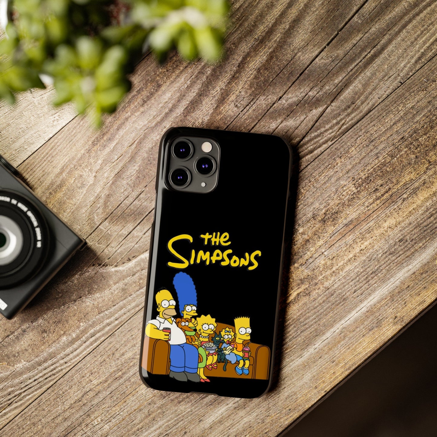 Springfield on Your Phone: The Simpsons iPhone 15, 14, 13, 12, 11 Cases