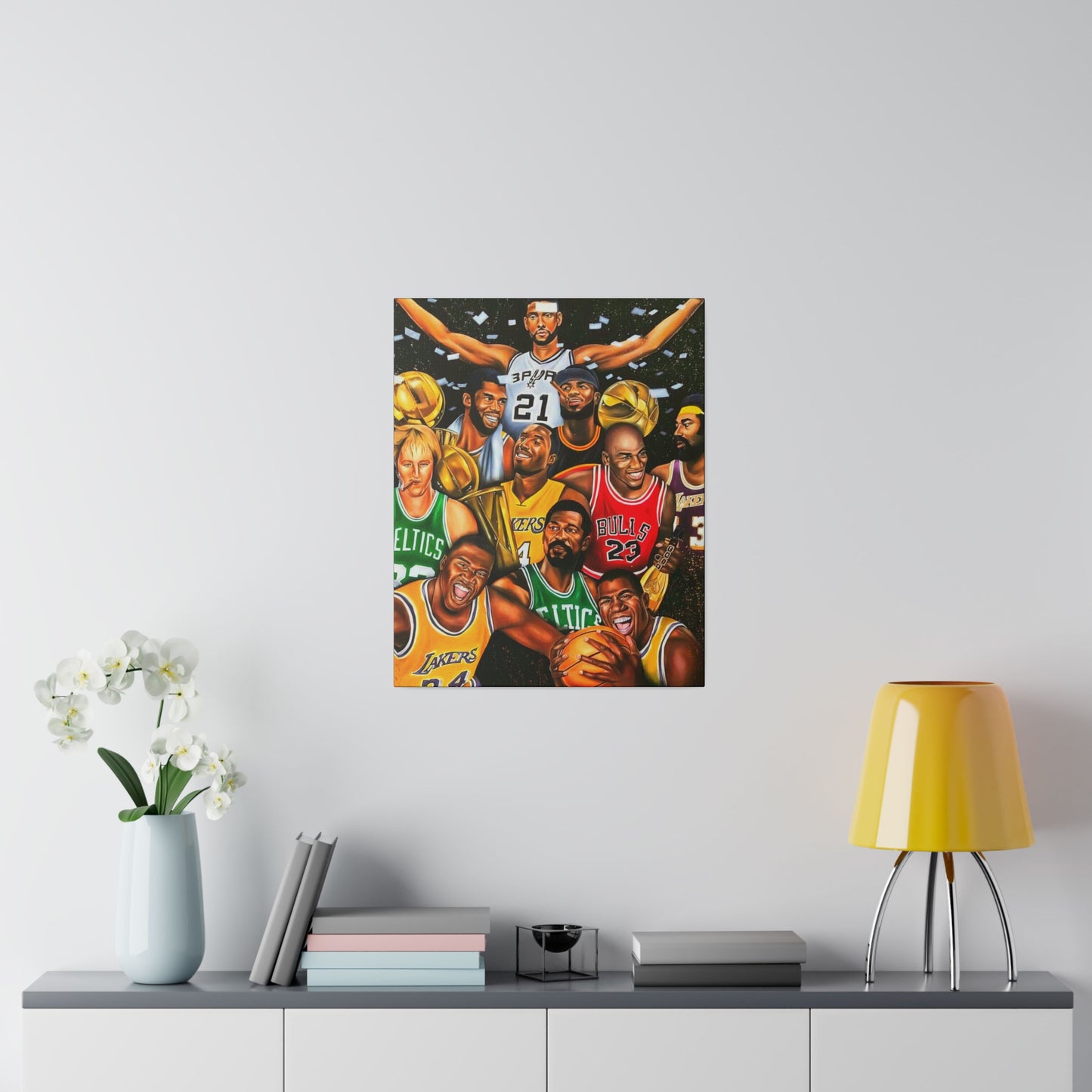 The Best NBA Players all Time - Canvas