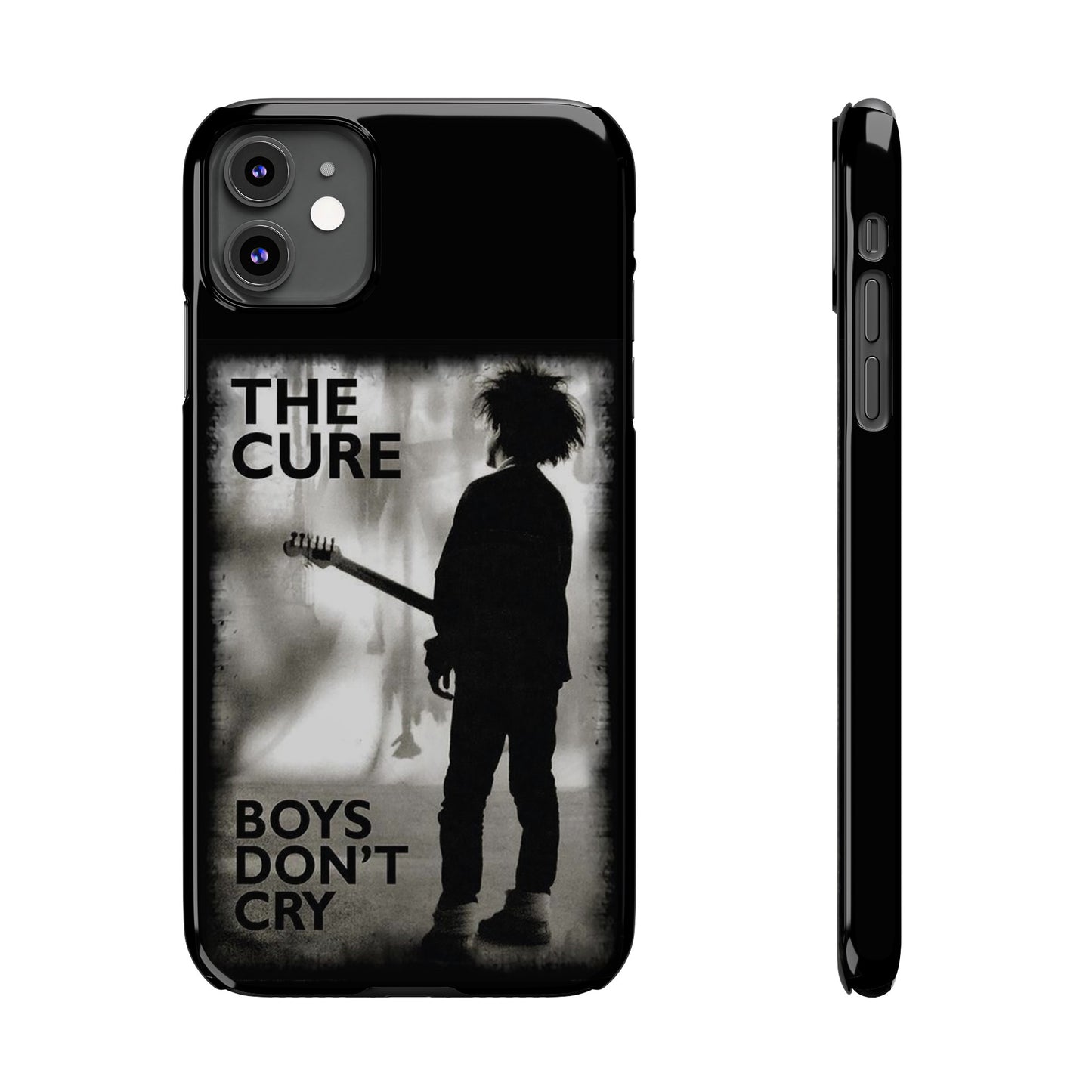 The Cure: Boys Don't Cry" iPhone Covers for 15, 14, 13, 12, 11