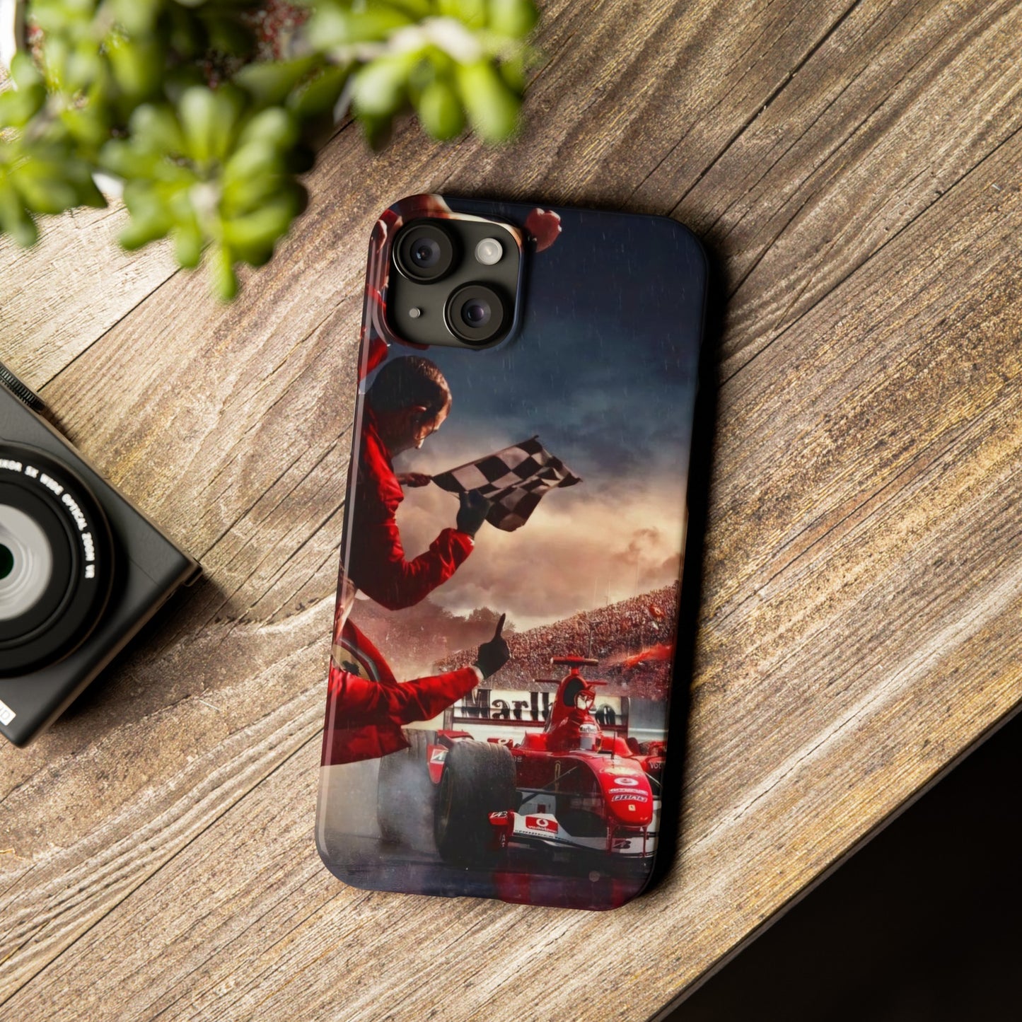 Ferrari Michael Schumacher Victory iPhone Cases: Celebrate the Legend