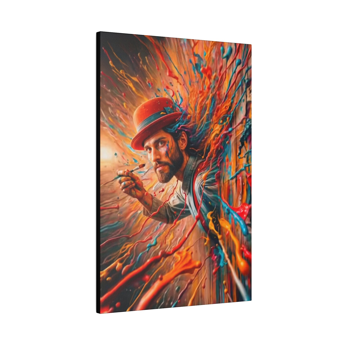 Prisoner Of Your Own Painting - Canvas
