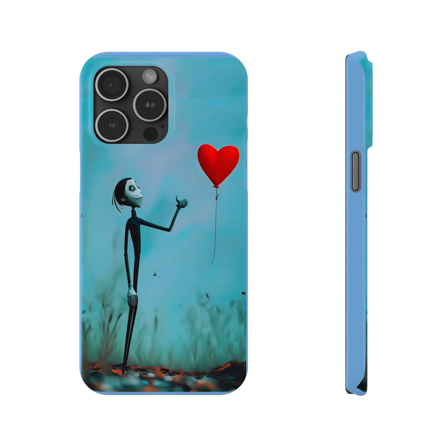 Heart Balloon Art Design iPhone Cases: Love in the Air