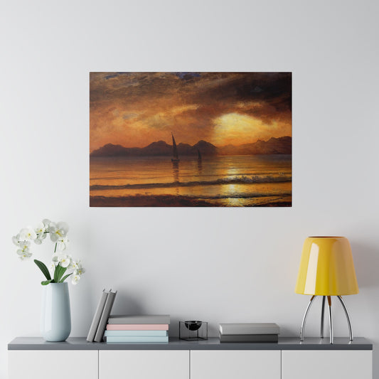 Sailing Into The Sunset - Canvas