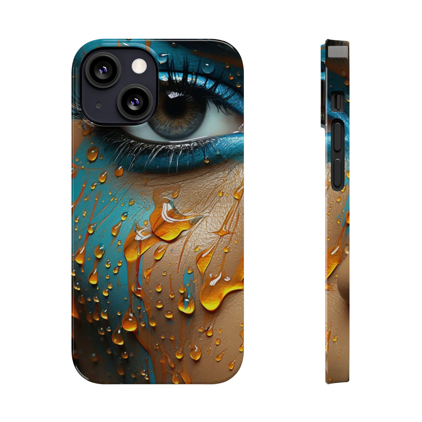 Tearful Eyes: iPhone 15, 14, 13, 12 Cases