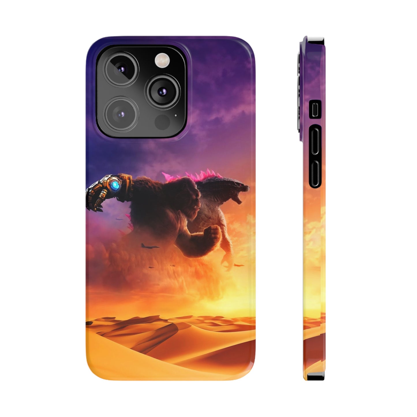 Godzilla x Kong New Age: The Big Fight iPhone Cases