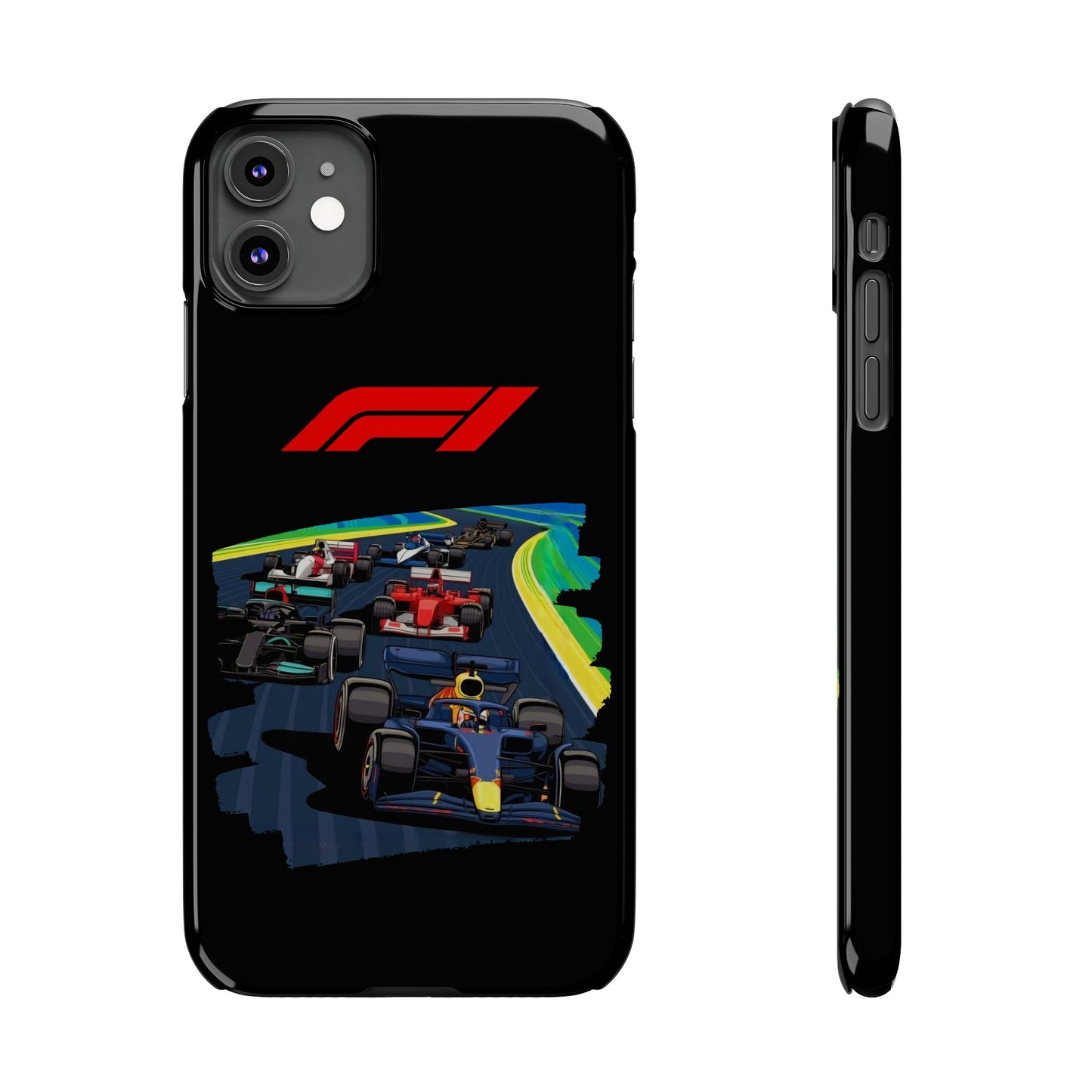 F1 Racing Time Iphone 15, 14, 13, 12, 11 Cases