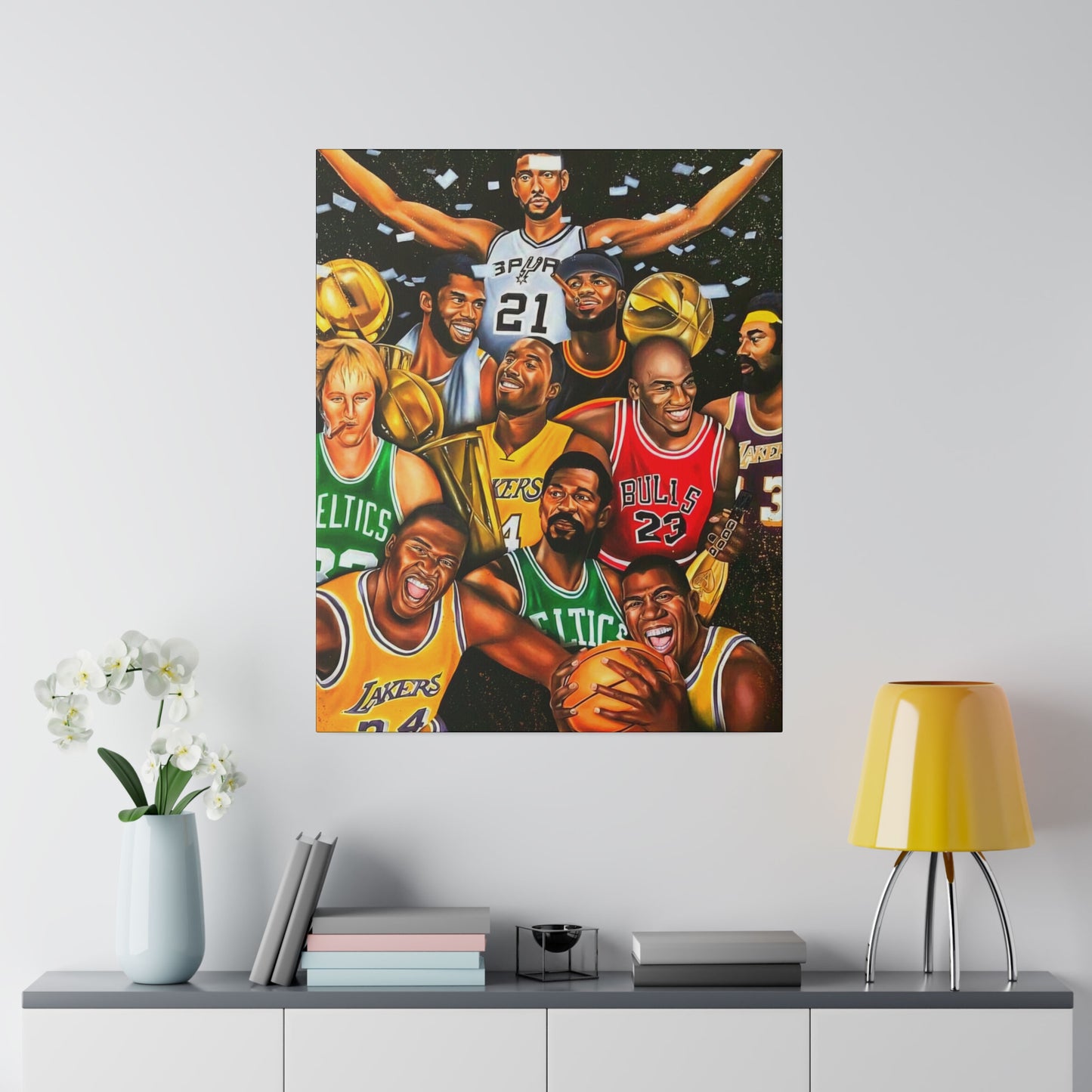 The Best NBA Players all Time - Canvas