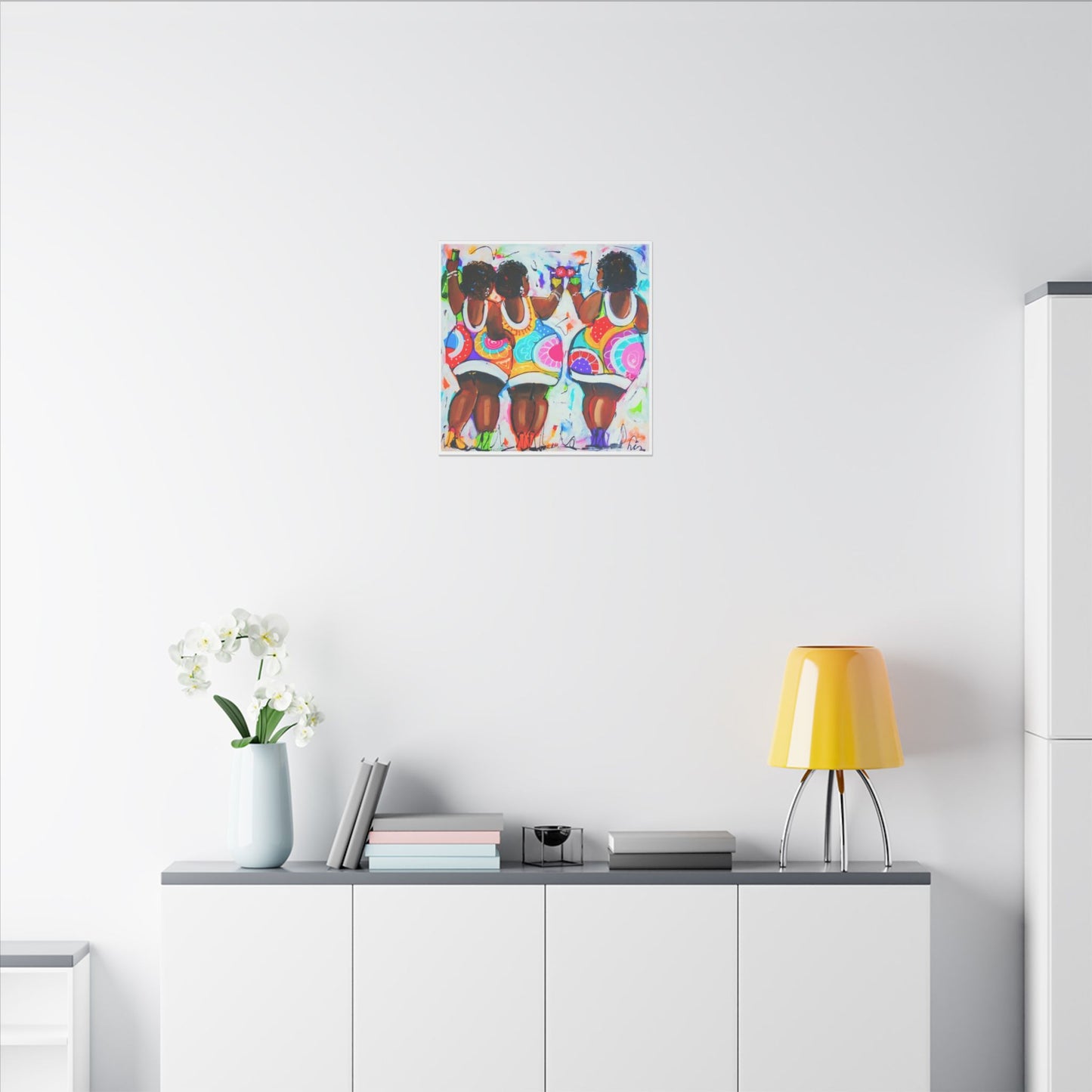 Three Fat Ladies - Party Time Canvas