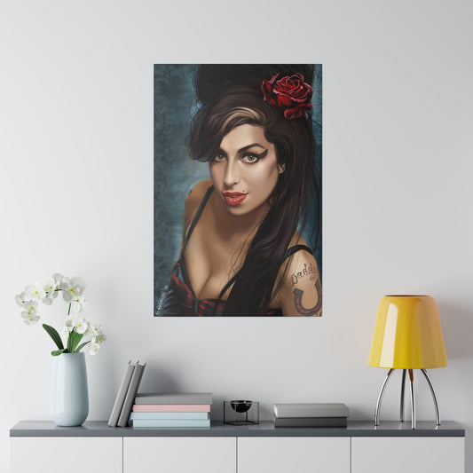 Amy Winehouse Canvas