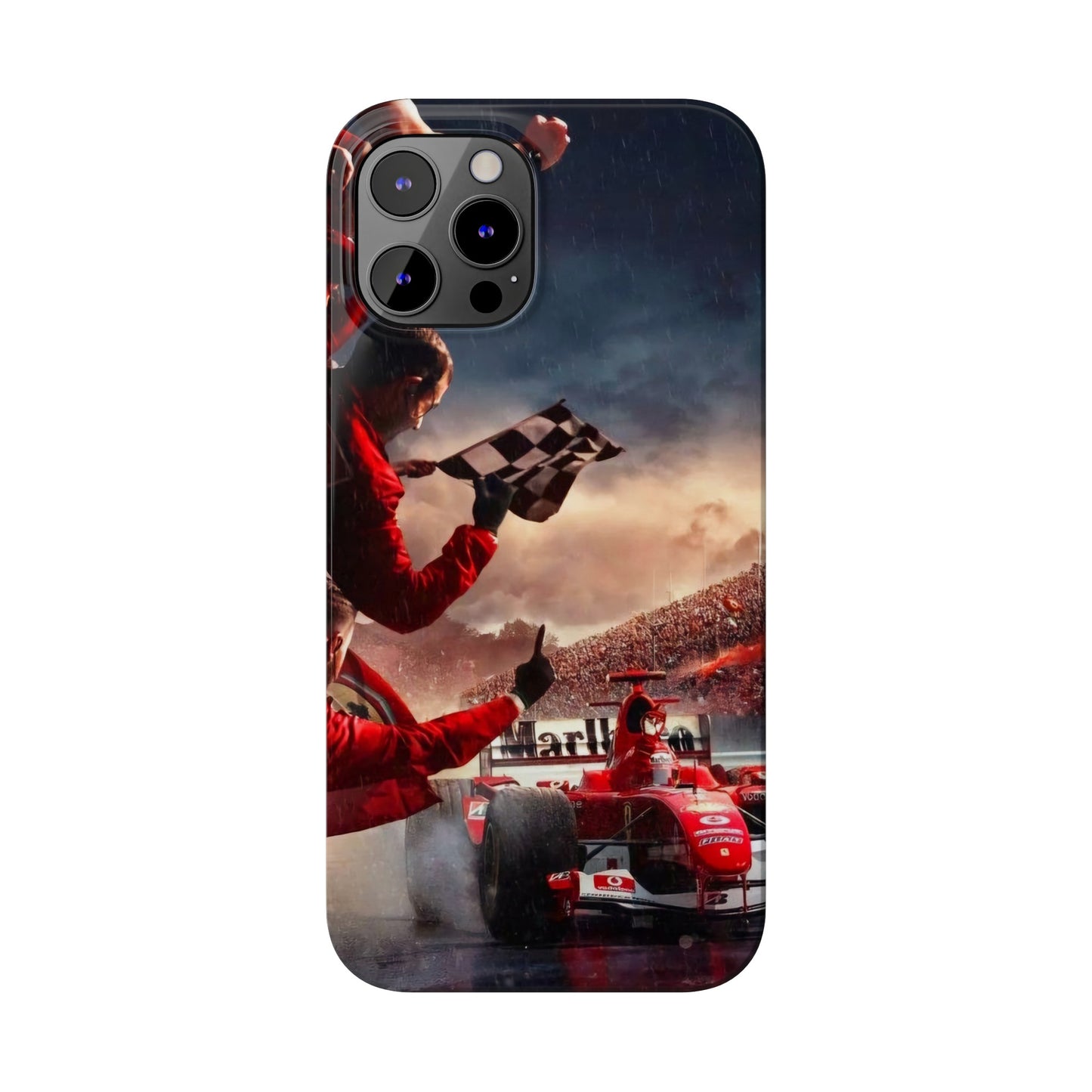 Ferrari Michael Schumacher Victory iPhone Cases: Celebrate the Legend