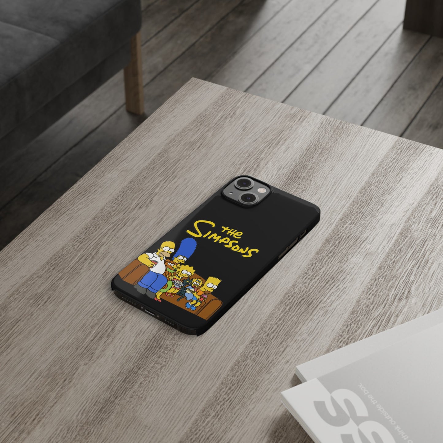 Springfield on Your Phone: The Simpsons iPhone 15, 14, 13, 12, 11 Cases