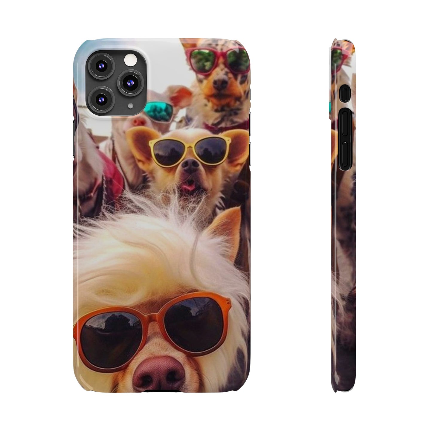Cool Dogs make Selfie iPhone 15, 14, 13, 12, 11 Cases