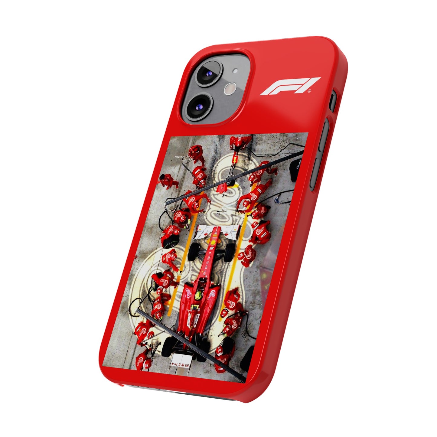 F1 Ferrari Pitstop Iphone Cases