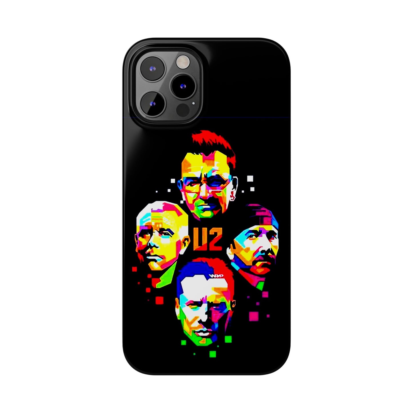 U2 IPhone 15, 14, 13, 12 Cases - Art Design
