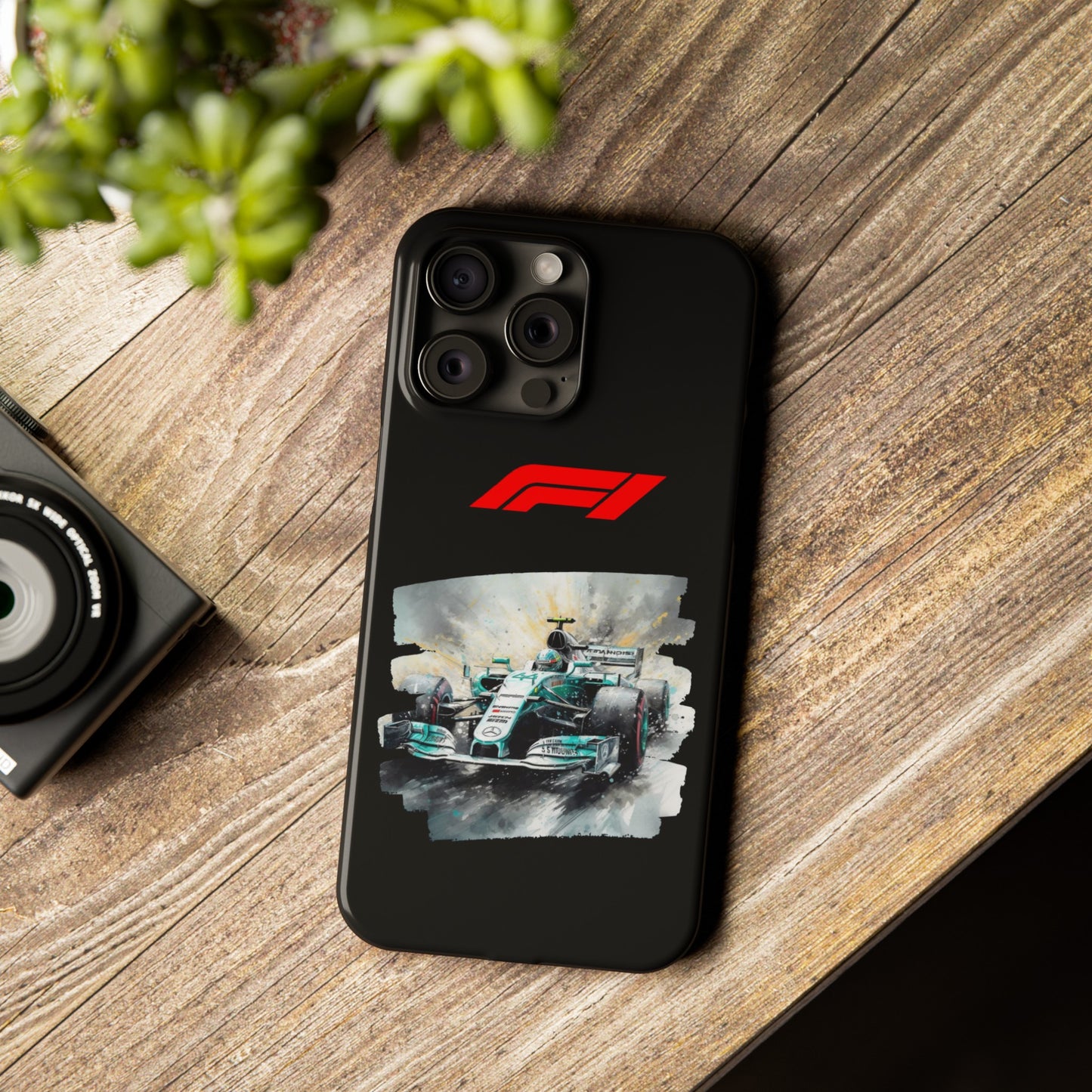 F1 Mercedes Iphone 15, 14, 13, 12, 11 Cases