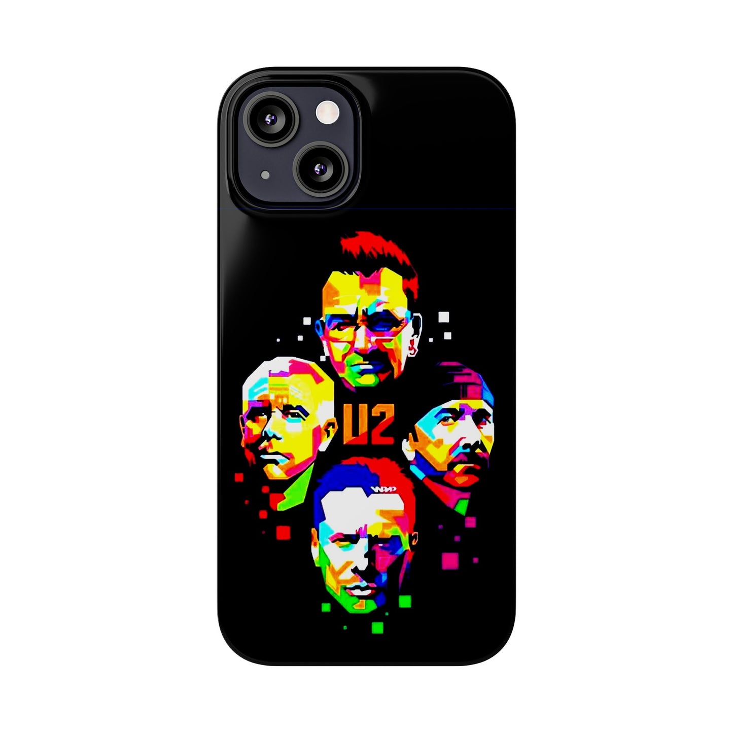 U2 IPhone 15, 14, 13, 12 Cases - Art Design
