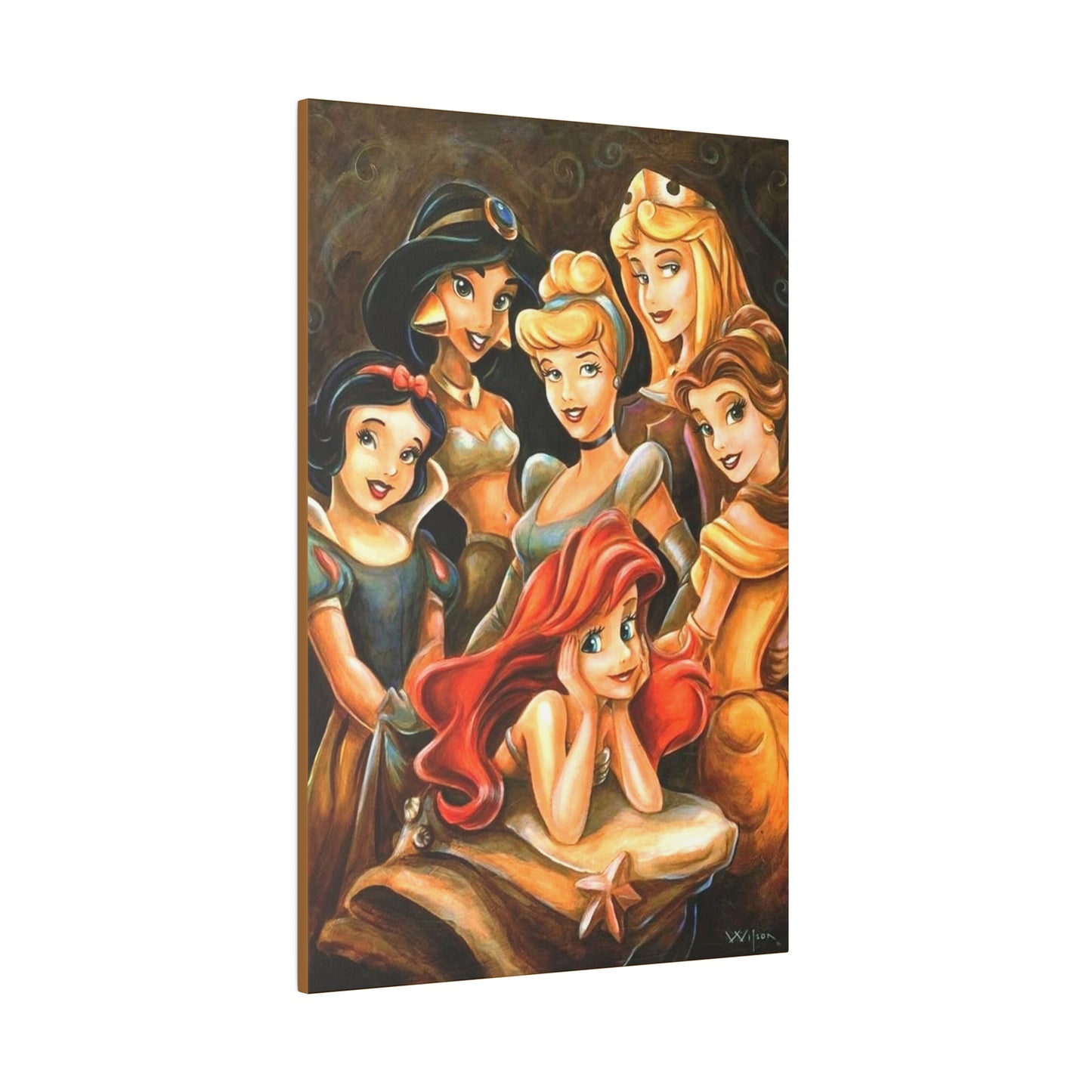Ladies of Walt Disney: Enchanting Princesses Collection - Canvas