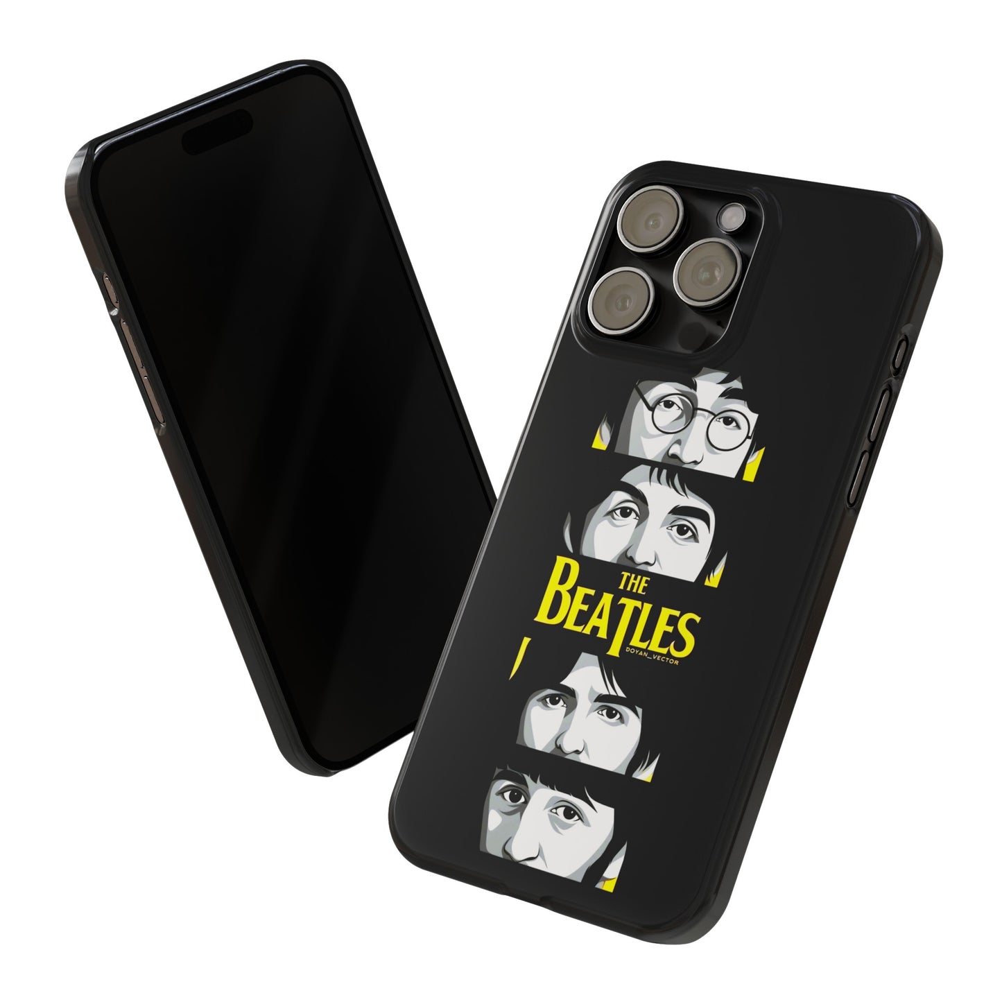 The Beatles Looking at You" iPhone Cases for iPhone 15, 14, 13, 12, 11