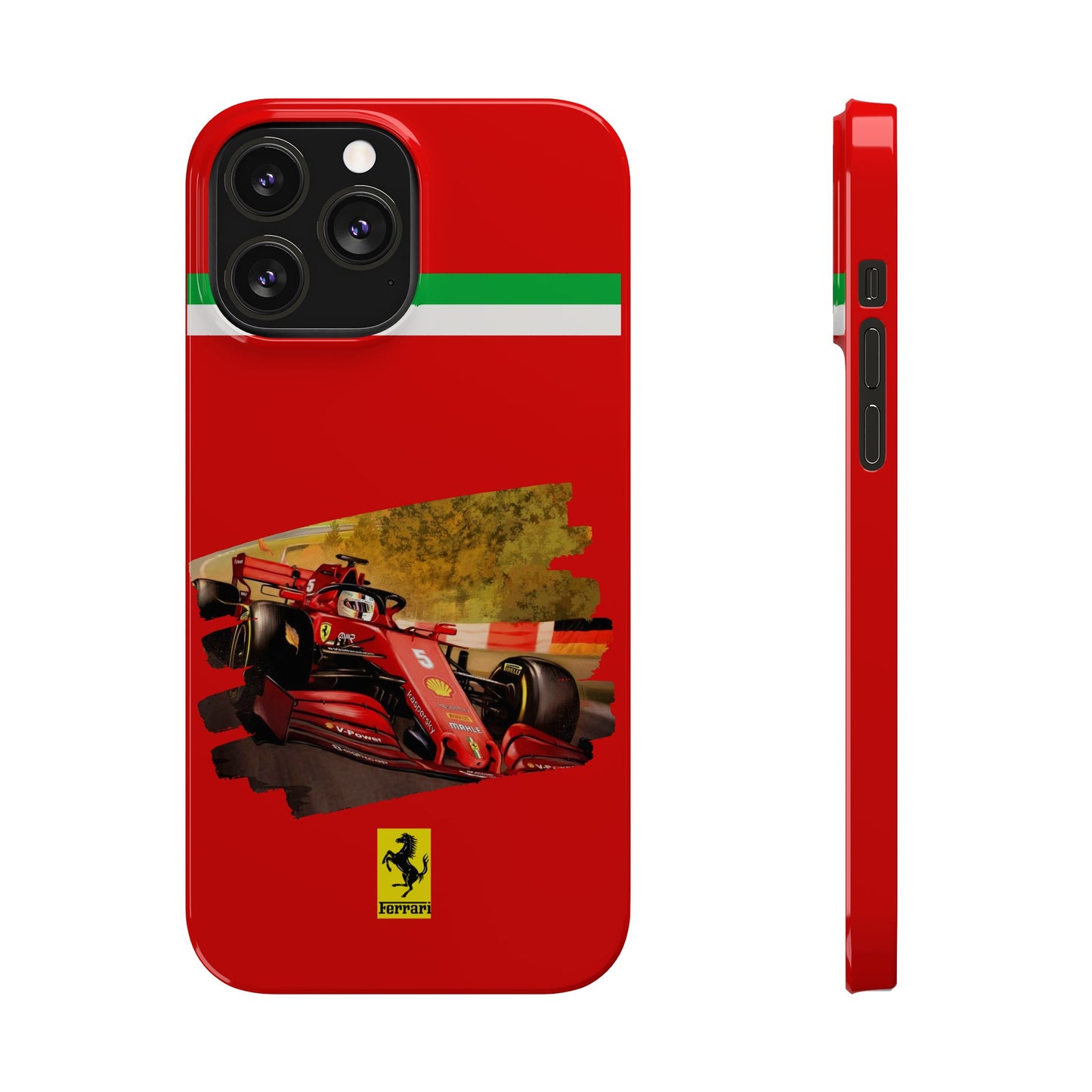 F1 Ferrari Red Edition Iphone Cases