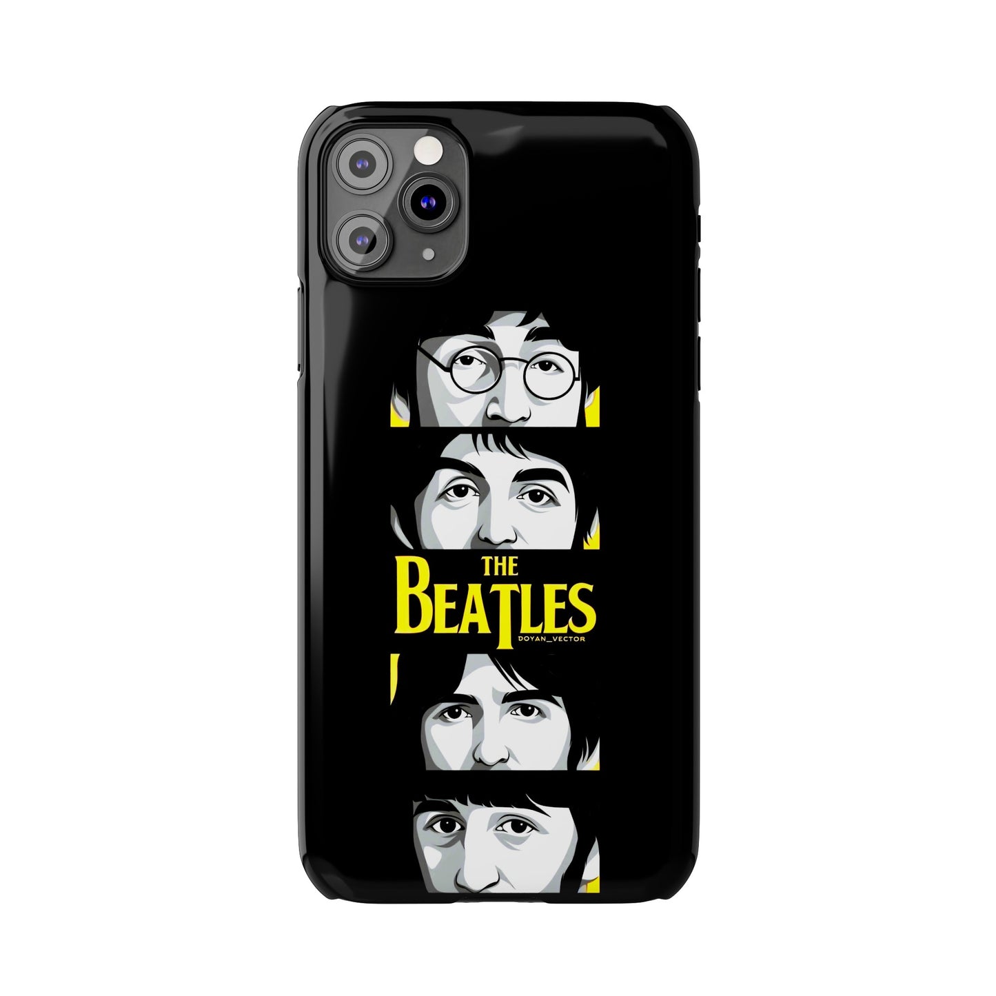 The Beatles Looking at You" iPhone Cases for iPhone 15, 14, 13, 12, 11