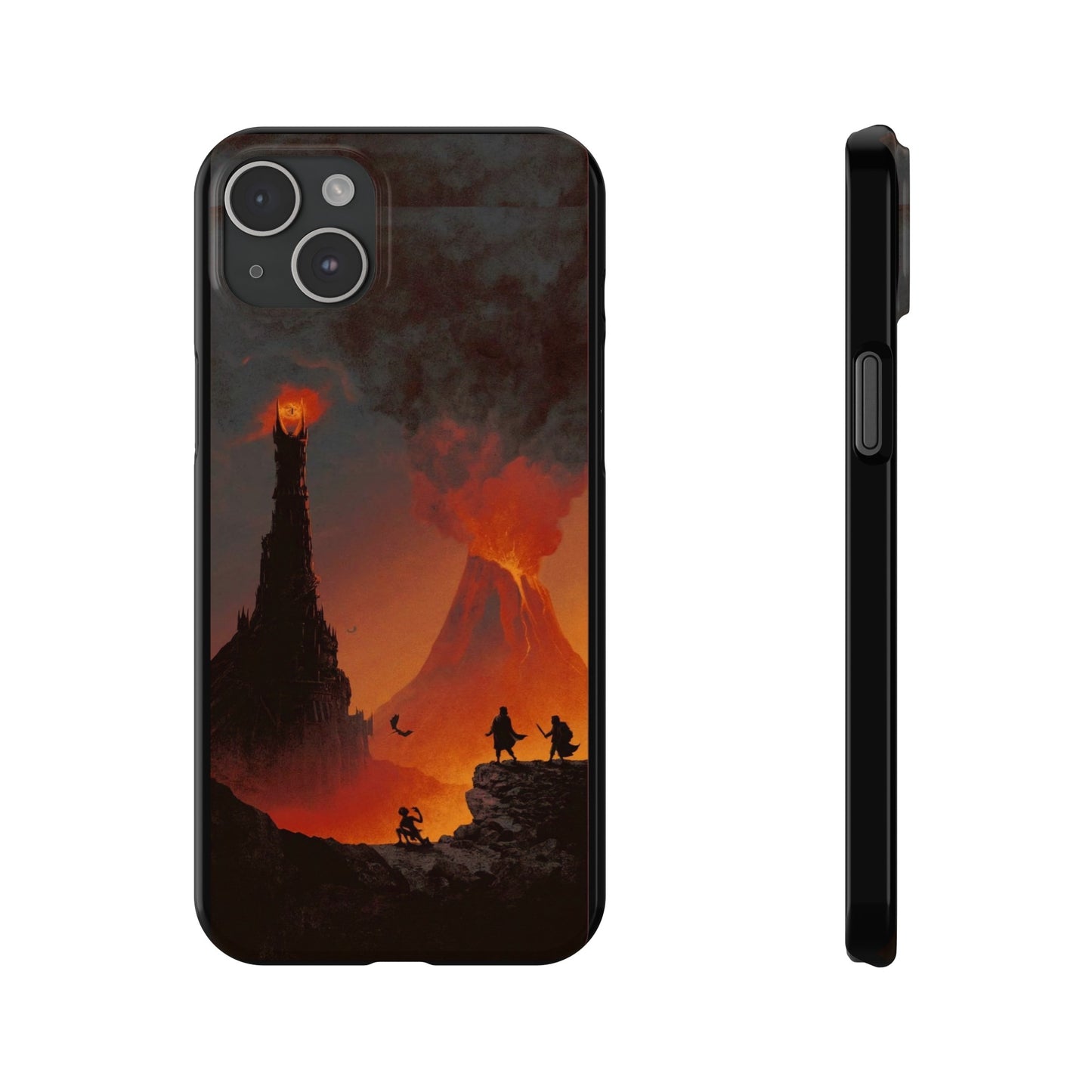 LOTR Frodo Arrived in Mordor iPhone Cases: The Final Quest