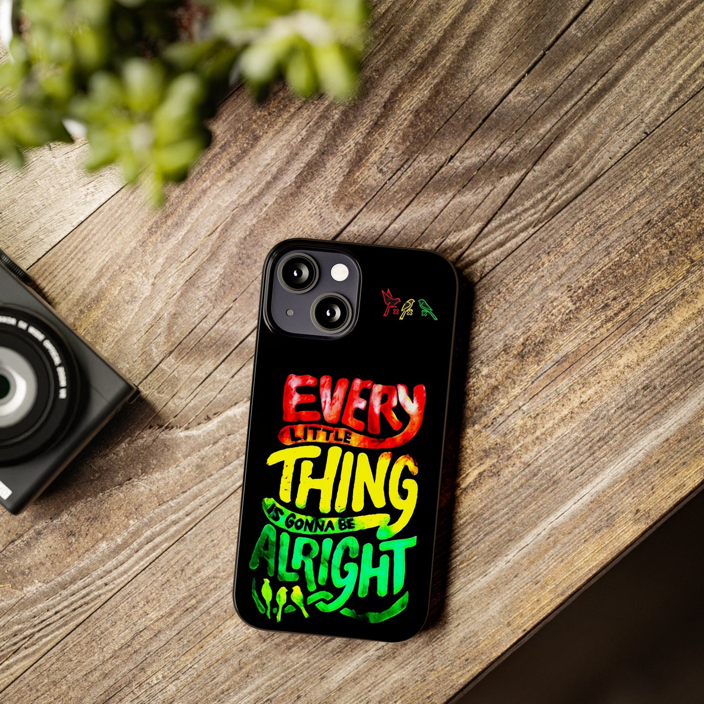 3 Little Birds - Bob Marley iPhone Cover: Peace and Protection