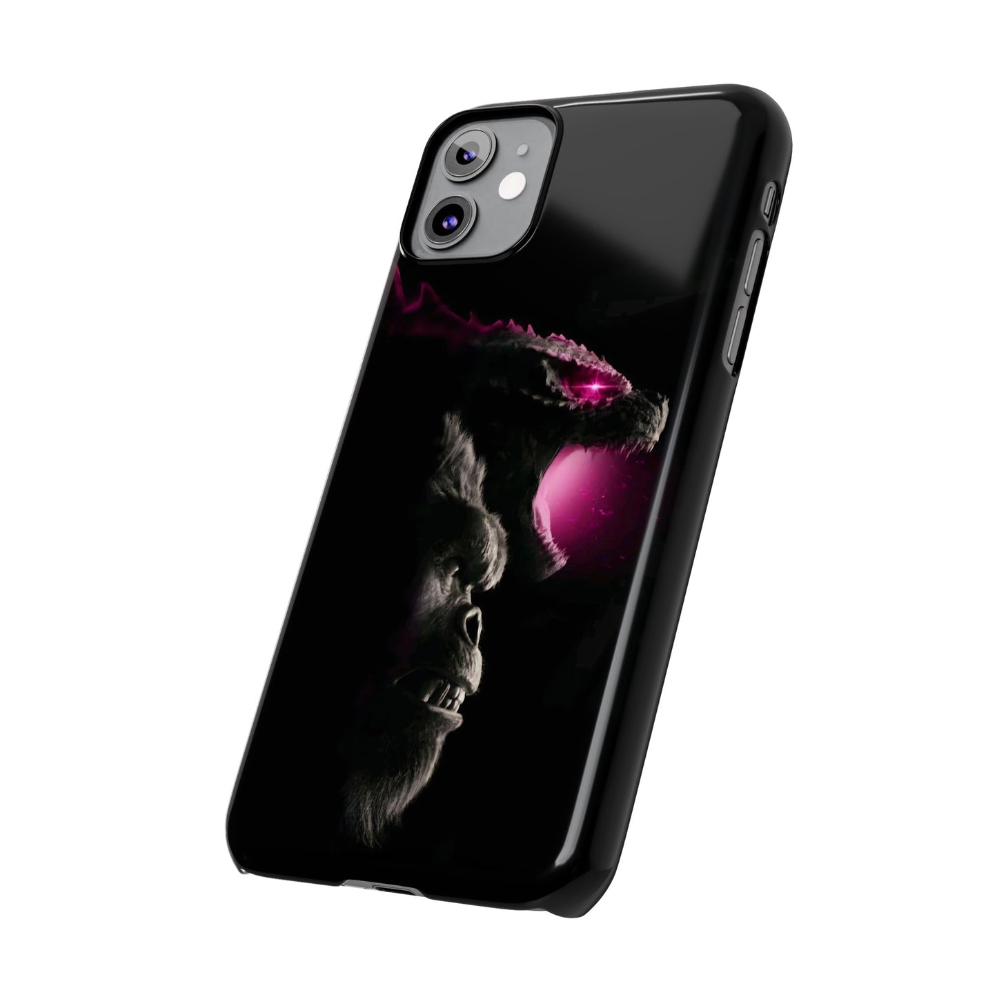 Godzilla x Kong New Age iPhone Cases: Unleash the Titans (Purple Edition)