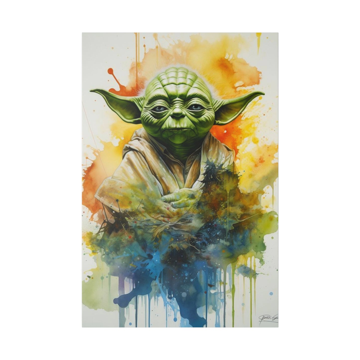 Star Wars Yoda: The Force Canvas - Wisdom and Power